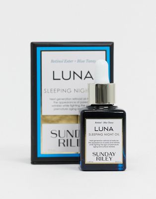 Sunday Riley Luna Sleeping Night Oil with Retinol & Blue Tansy 1.18 fl oz-Clear