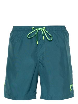 Sundek logo-print swim shorts - Blue