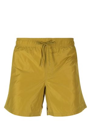 Sundek logo-print swim-shorts - Green