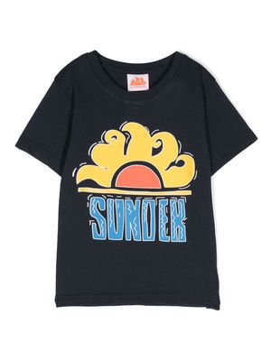 Sundek New Simeo logo-print T-shirt - Blue