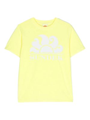 Sundek New Simeo logo-print T-shirt - Yellow