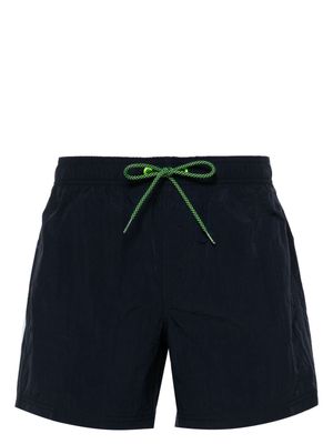 Sundek rainbow-patch swim shorts - Blue