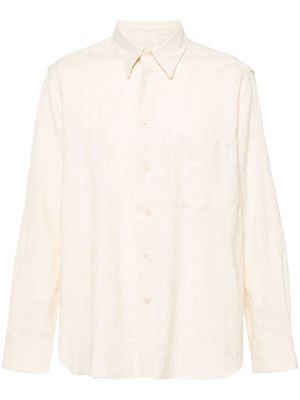 Sunflower Ace textured shirt - Neutrals