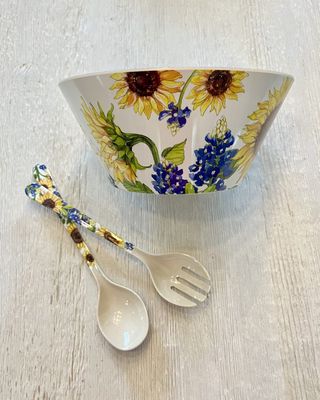 Sunflower Bowl & Utensil Collection
