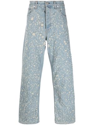 Sunflower distressed-finish loose jeans - Blue
