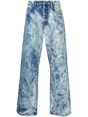 Sunflower high-waist wide-leg jeans - Blue