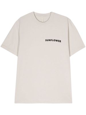 Sunflower Master logo-printed T-shirt - Neutrals