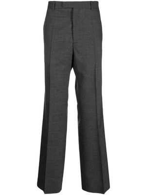 Sunflower straight-leg wool tailored trousers - Grey