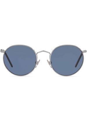 Sunglass Hut round-frame tinted lens sunglasses - Silver