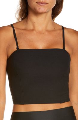 Sunkissed Convertible Alosoft Bandeau Top in Black