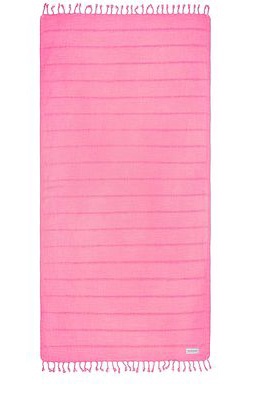 Sunkissed Fiji Sand Free Beach Towel in Pink.