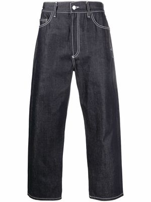 Sunnei Bellidentro wide-leg jeans - Blue