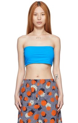 Sunnei Blue Reversible Bandeau