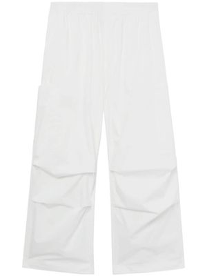 Sunnei Coulisse cotton cargo trousers - Neutrals