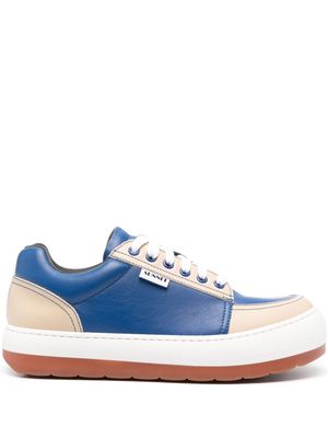 Sunnei Dreamy panelled sneakers - Blue
