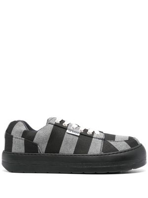 Sunnei Dreamy Shoes striped sneakers - Black