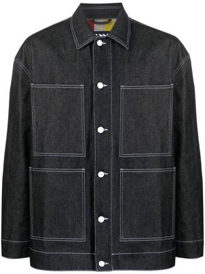 Sunnei four-pocket shirt jacket - Black