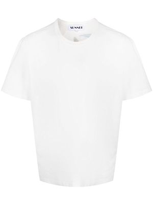 Sunnei graphic-print cotton T-shirt - White