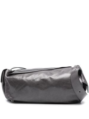 Sunnei Labauletto Twisted leather shoulder bag - Grey