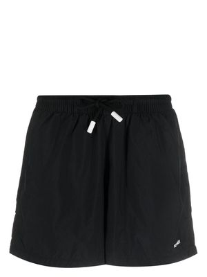 Sunnei logo-print swim shorts - Black