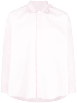Sunnei long-sleeve cotton shirt - Pink