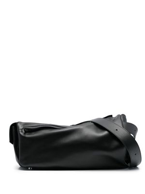 Sunnei oversized zip-up satchel - Black