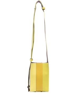 Sunnei Parallelepipedo pudding shoulder bag - Yellow