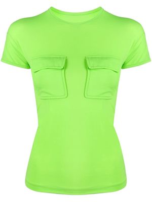 Sunnei pockets detail T-shirt - Green