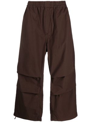 Sunnei pull-on wide-leg trousers - Brown