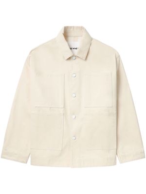 Sunnei reversible cotton jacket - Neutrals