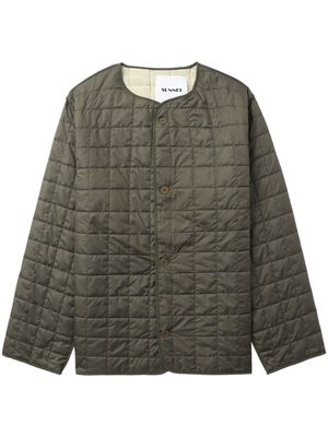 Sunnei reversible quilted jacket - Green
