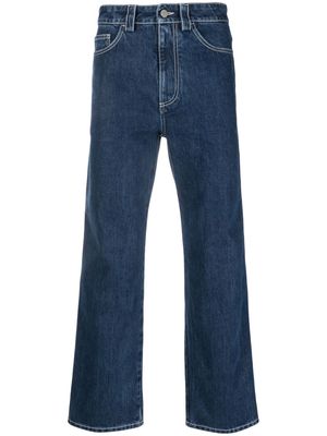 Sunnei straight-leg cotton jeans - Blue