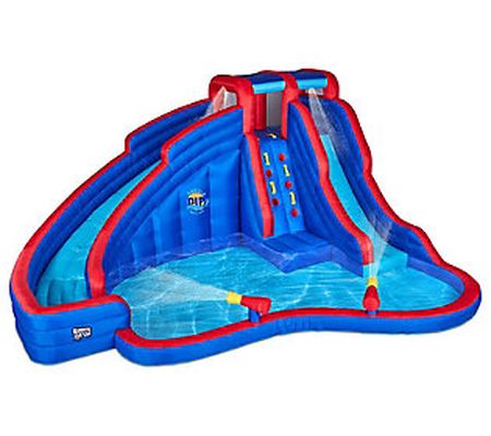 Sunny & Fun Double Dip Inflatable Water Slide P ark