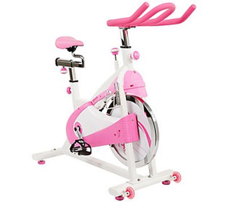 Sunny Health & Fitness P8150 Pink Belt Drive Pr emium Bike