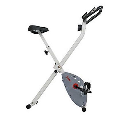 Sunny Health Fitness Magnetic Foldable Exercise Bike -SF-B2989