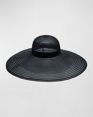 Sunny Sheer Large-Brim Hat