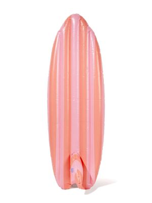 Sunnylife Kids Sea Seeker striped surfboard float - Pink