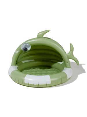 Sunnylife Kids Shark Tribe inflatable pool - Green