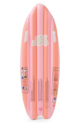 Sunnylife Ride With Me Inflatable Surfboard Pool Float in Sea Seeker Strawberry