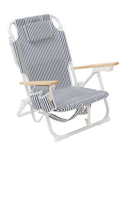 Sunnylife The Resort Luxe Beach Chair in Blue.