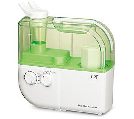 Sunpentown Dual Mist Humidifier with ION Exchan ge Filter