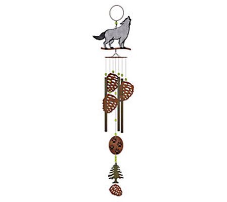 Sunset Vista Designs Wolf Chime 36"