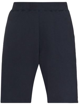 Sunspel cotton drawstring shorts - Blue