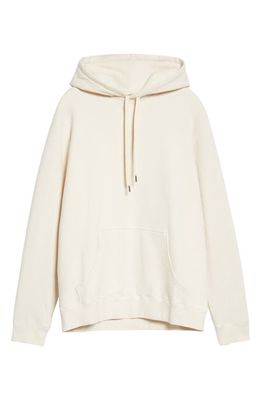 Sunspel Cotton French Terry Hoodie in Undyed