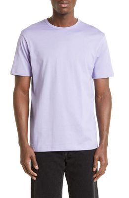 Sunspel Crewneck T-Shirt in Purple