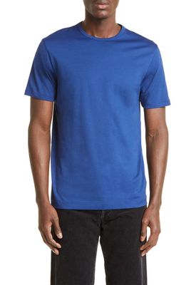 Sunspel Crewneck T-Shirt in Space Blue