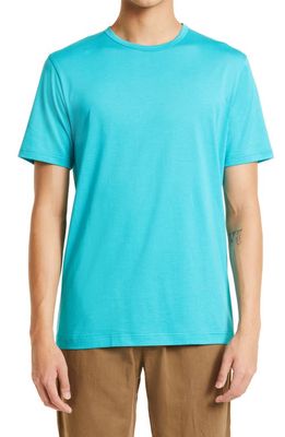 Sunspel Men's Crewneck Supima Cotton T-Shirt in Reef