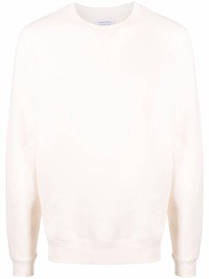 Sunspel round neck sweatshirt - Neutrals