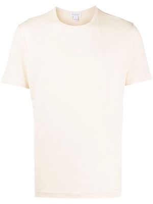 Sunspel short-sleeve cotton T-shirt - Neutrals