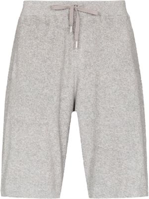 Sunspel towel track shorts - Grey
